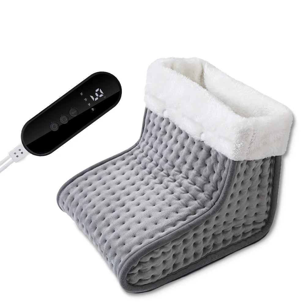 Electric Heated Foot Warmer with Adjustable Temperature - 26x28x22 cm Heating Pad for Comfort and Warmth